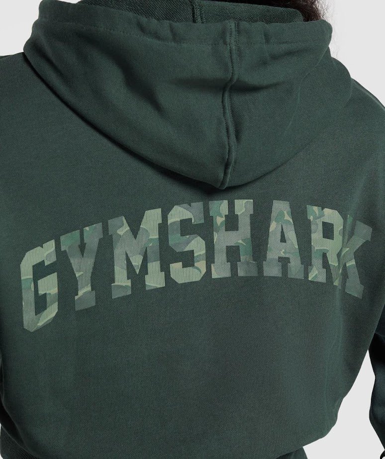 Adapt Camo Graphic Hoodie // GYMSHARK
