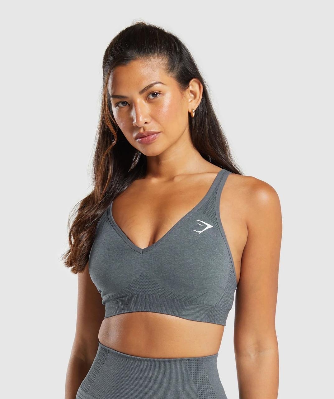 Vital V Neck Sports Bra // GYMSHARK