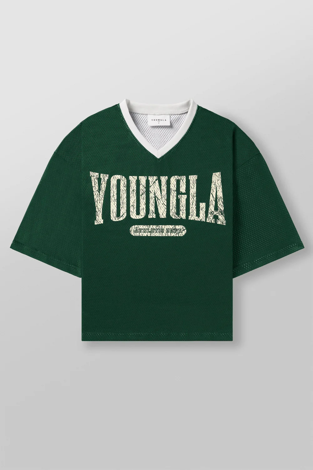 4187 - Varsity Football Cropped Jersey // YOUNGLA