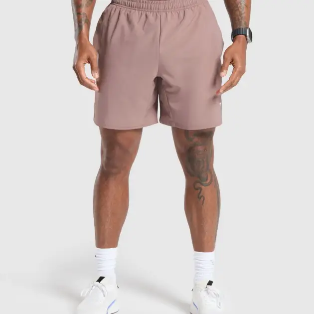 Arrival 7" Shorts Powder Mauve // GYMSHARK