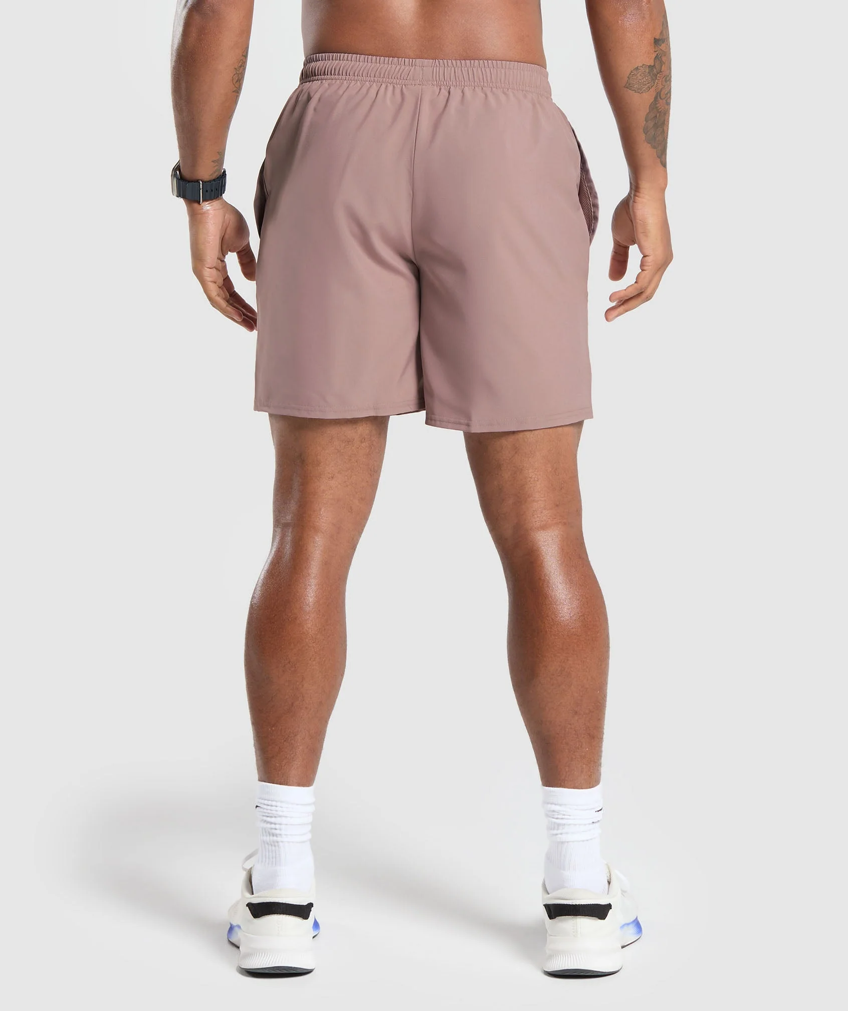 Arrival 7" Shorts Powder Mauve // GYMSHARK - Image 2