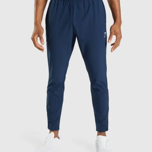 Arrival Woven Joggers Navy // GYMSHARK