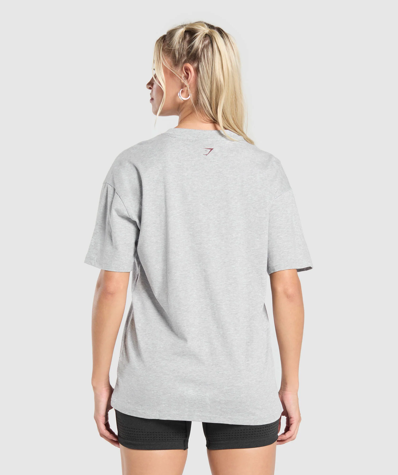 Collegiate Lifestyle Oversized T-Shirt // GYMSHARK - Image 2