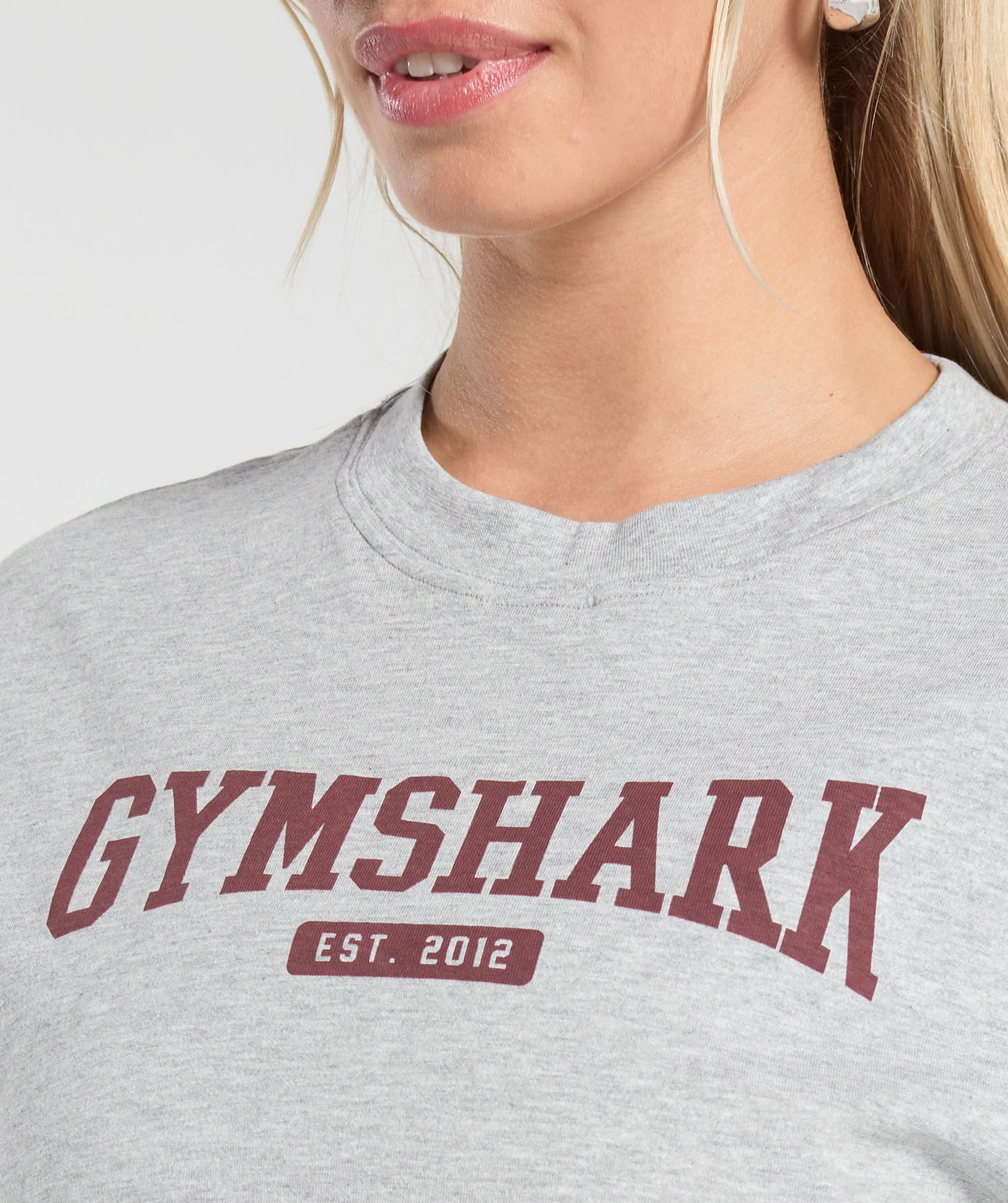 Collegiate Lifestyle Oversized T-Shirt // GYMSHARK - Image 3