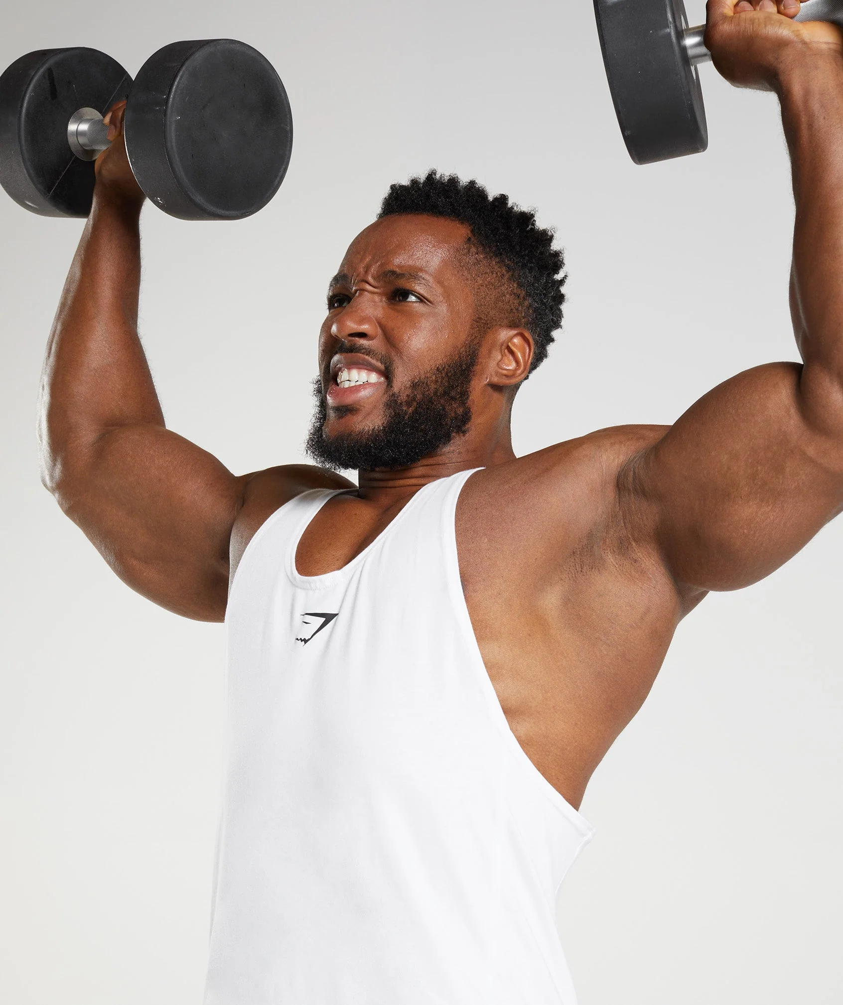 React Stringer White // GYMSHARK - Image 3