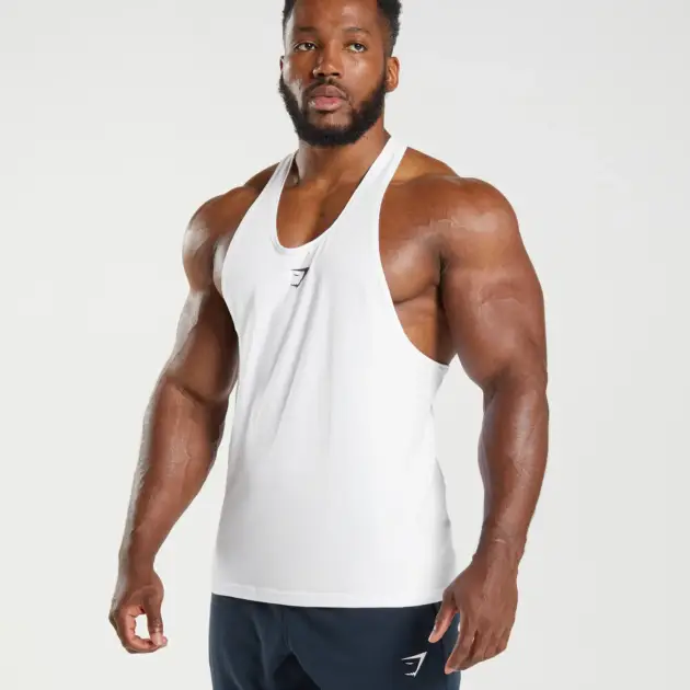 React Stringer White // GYMSHARK