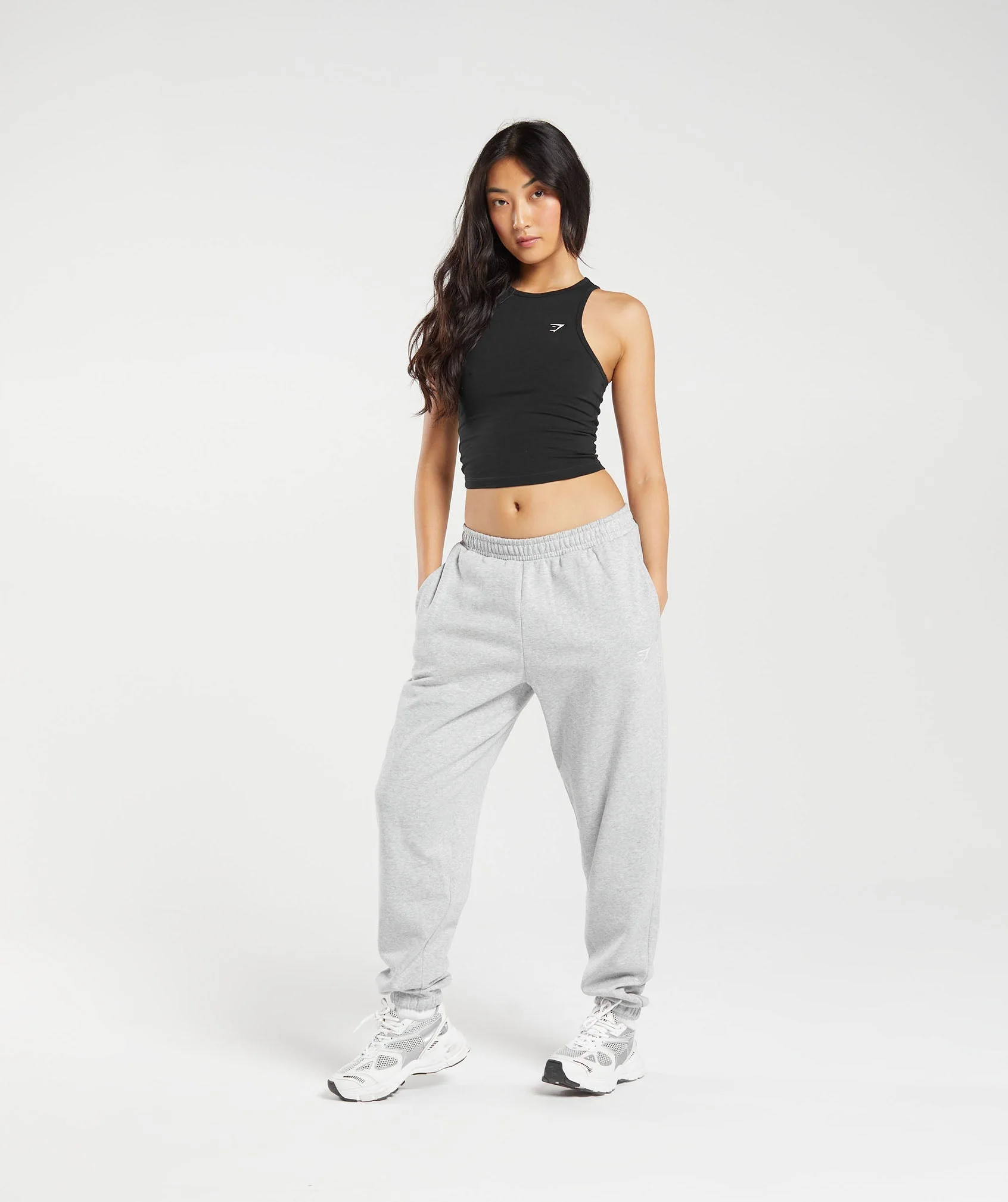 Essential Cotton Midi Tank // GYMSHARK - Image 3