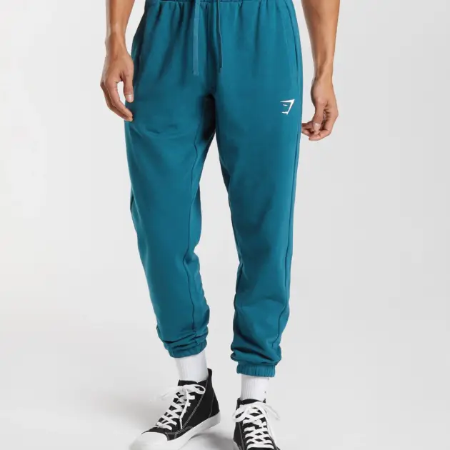 Essential Oversized Joggers Atlantic Blue // GYMSHARK