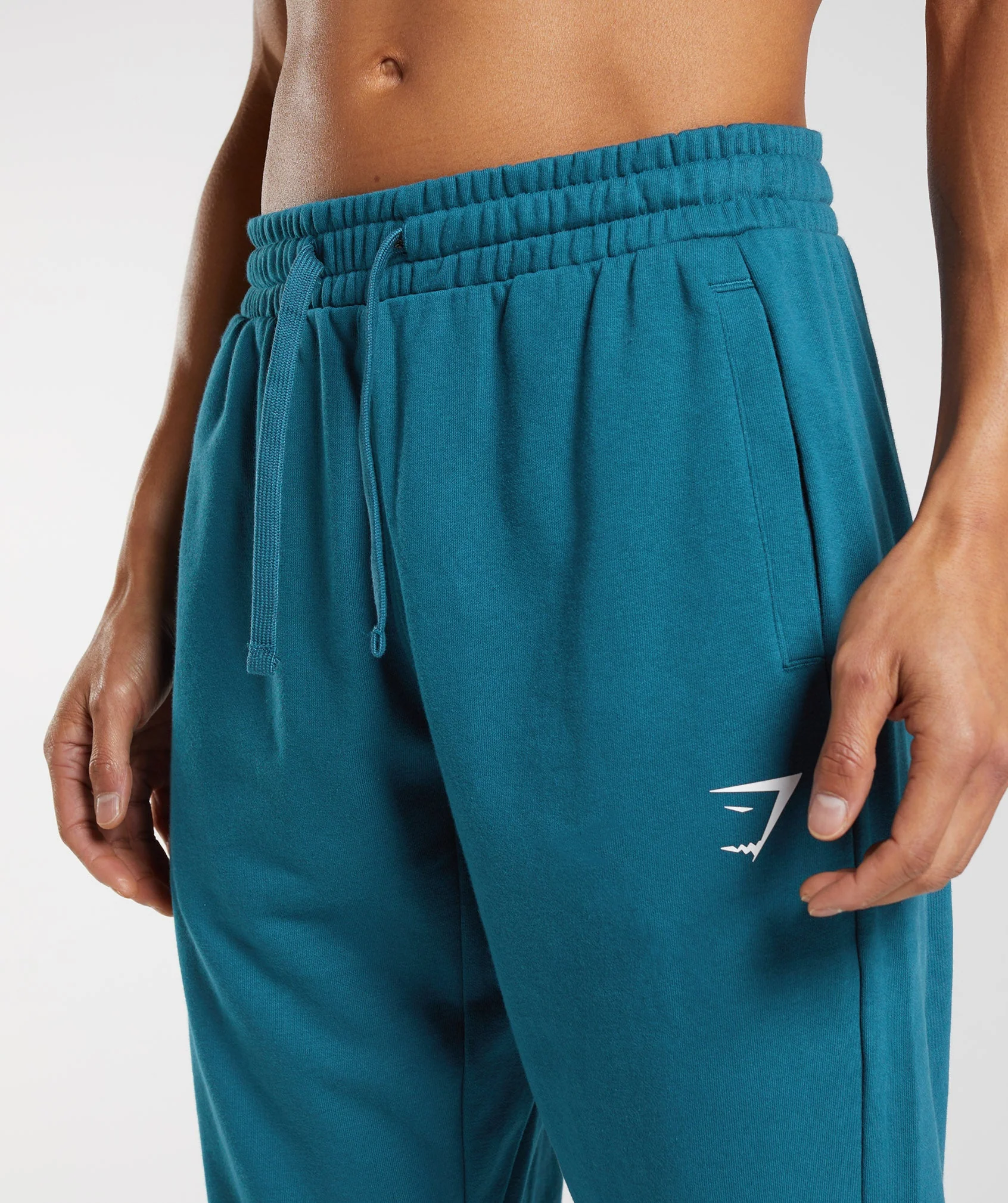 Essential Oversized Joggers Atlantic Blue // GYMSHARK - Image 3