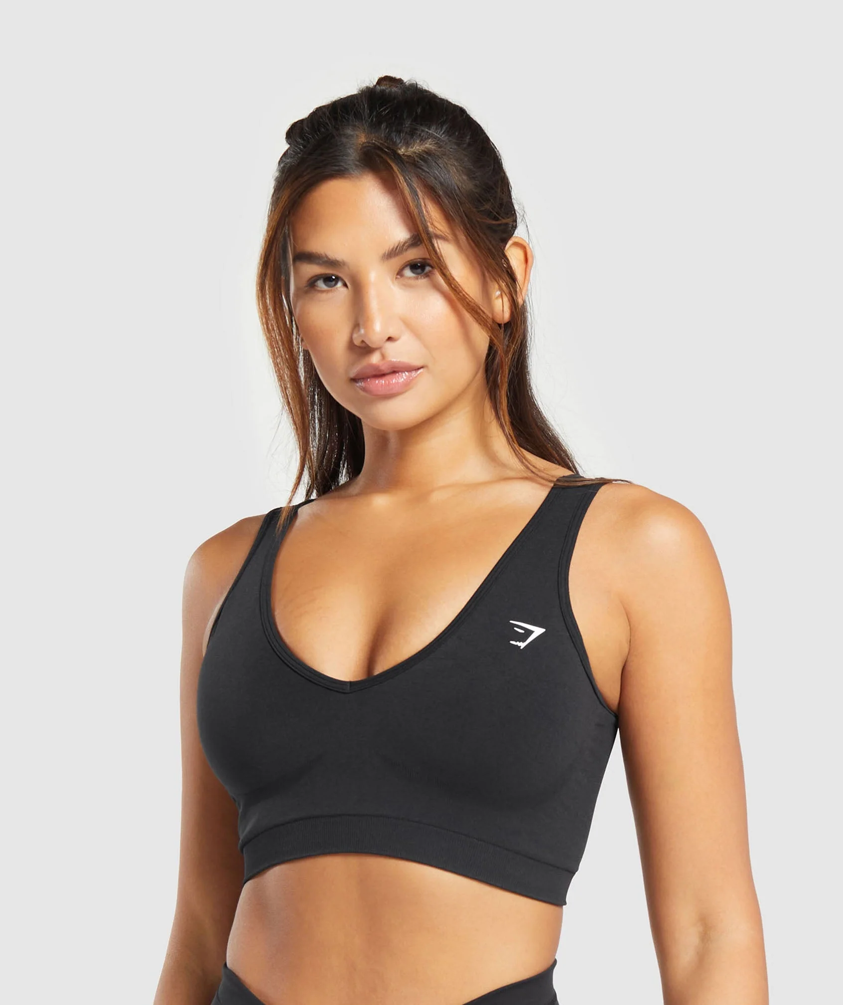 Everyday Seamless Sports Bra Black // GYMSHARK