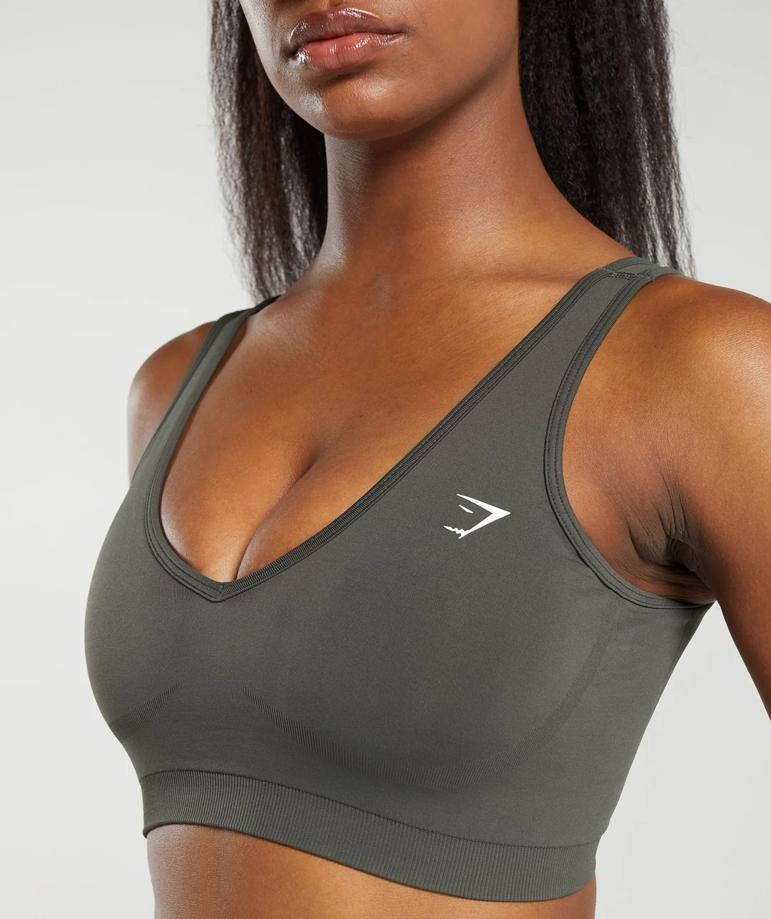 Everyday Seamless Sports Bra Green // GYMSHARK