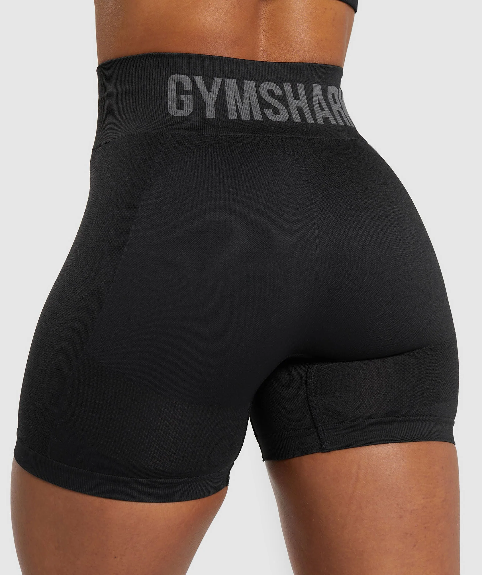 Flex Shorts Black // GYMSHARK - Image 3