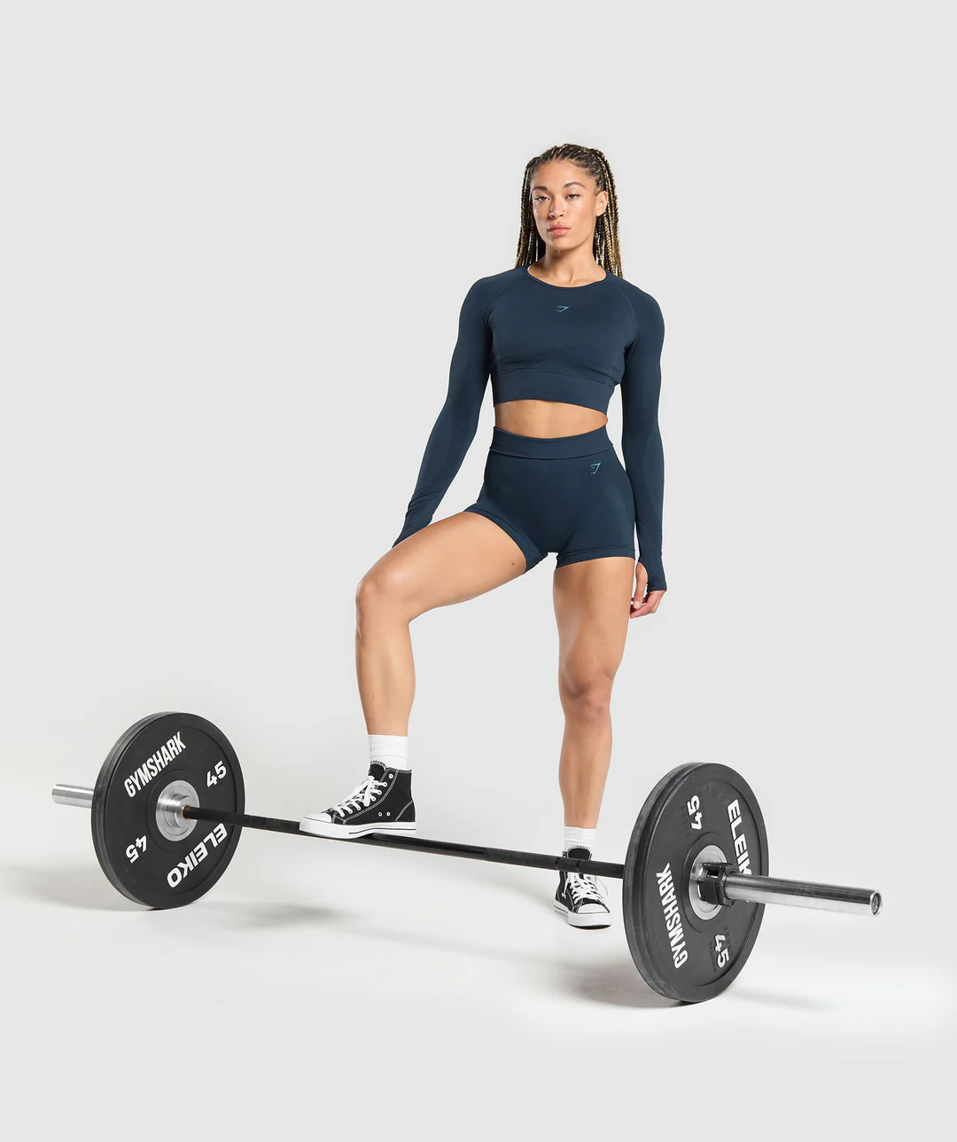 FLEX SHORT Navy // GYMSHARK - Image 3