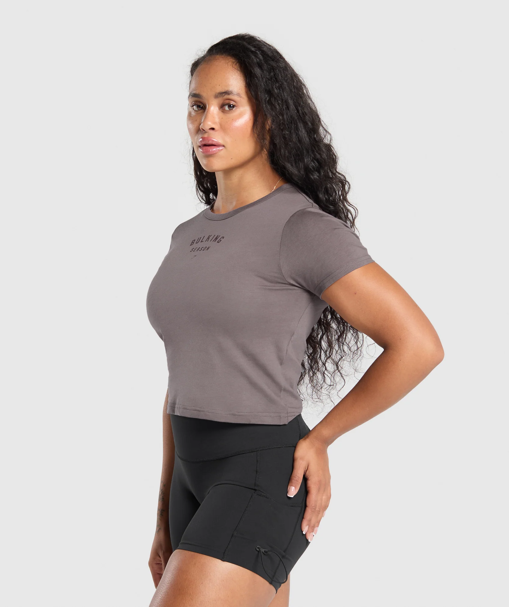 Bulking Season Baby Tee // GYMSHARK - Image 2