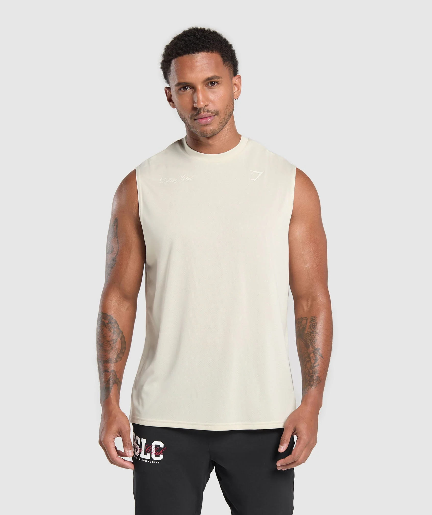 Script Graphic Cut Off Tank // GYMSHARK - Image 2