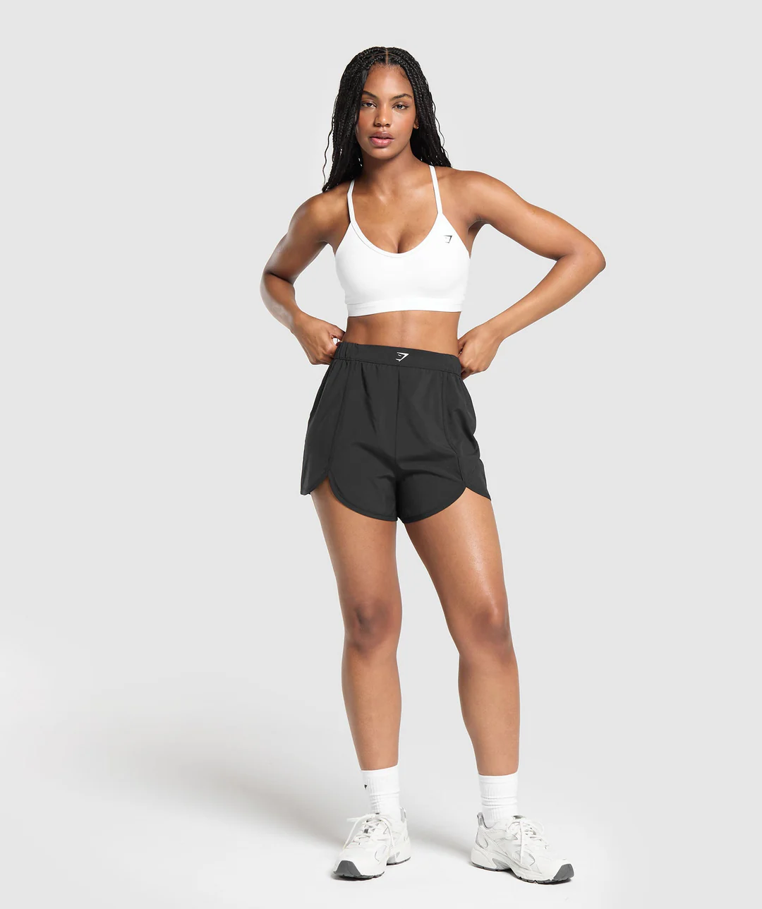 Scallop Hem Shaped Shorts // GYMSHARK - Image 3