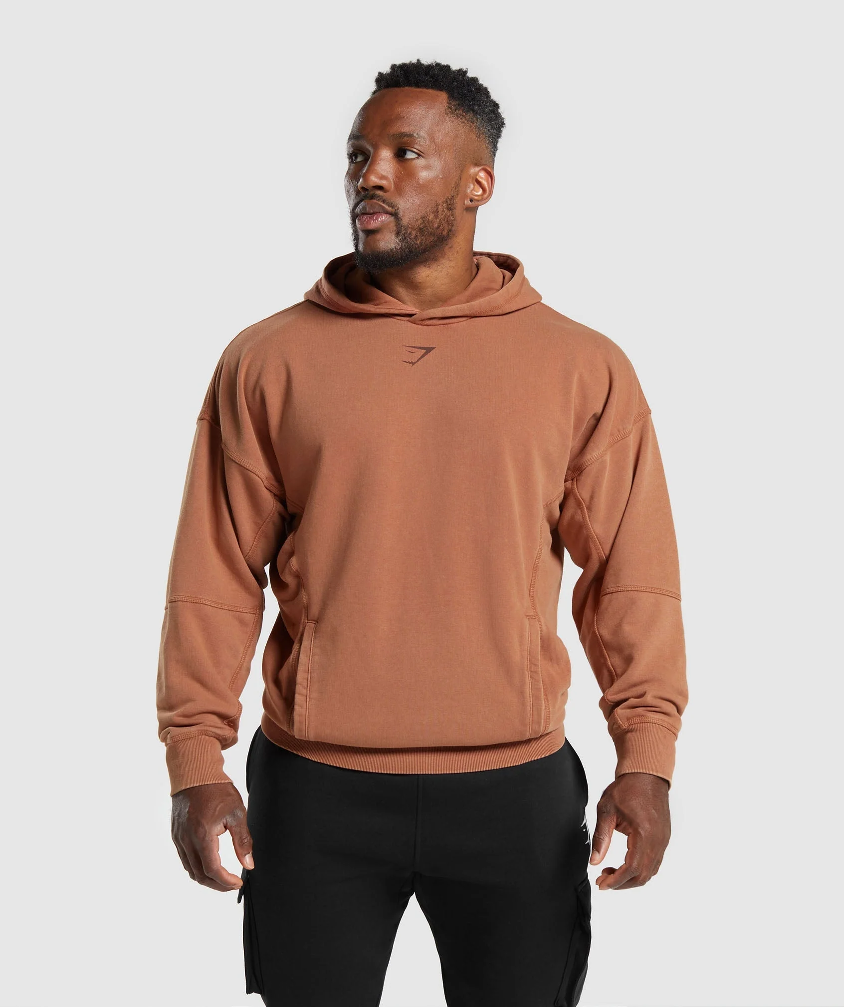 Heritage Washed Hoodie // GYMSHARK - Image 2