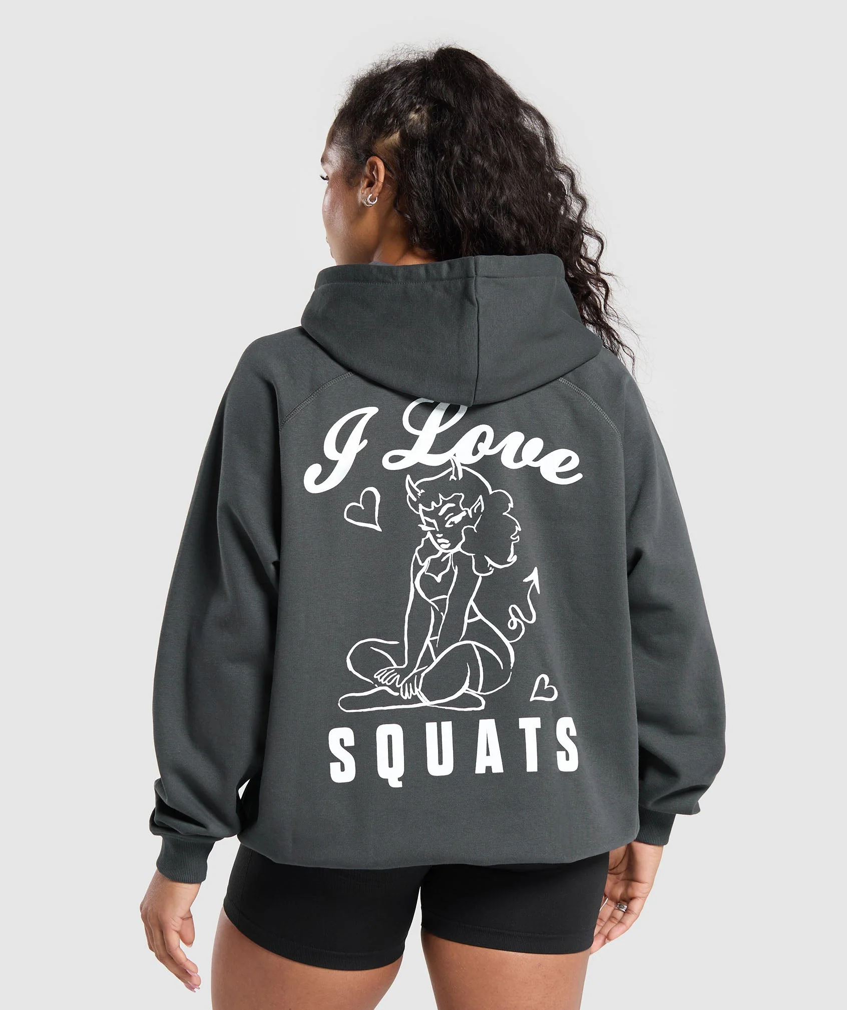 I Love Squats Hoodie // GYMSHARK