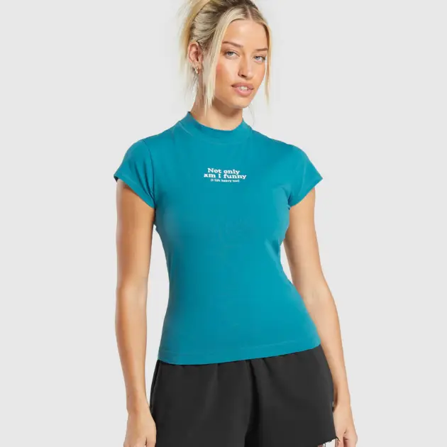 LIFT HEAVY BODY FIT T-SHIRT // GYMSHARK