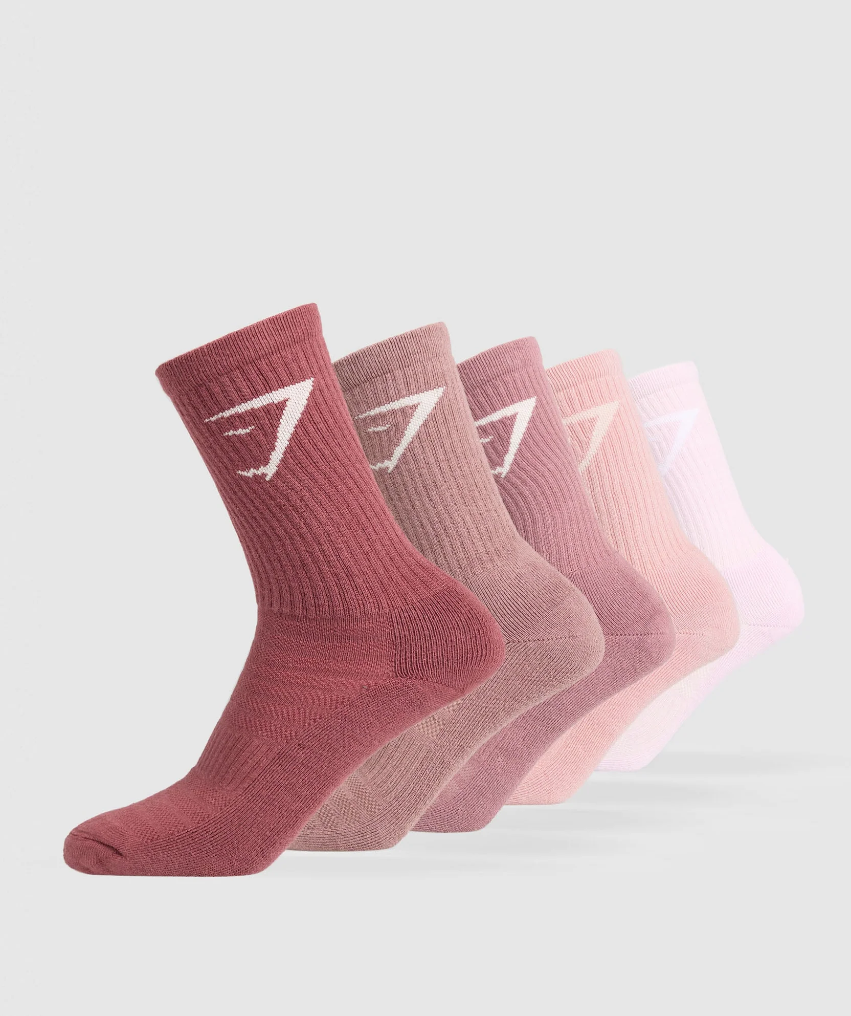 CREW SOCKS 5PK // GYMSHARK