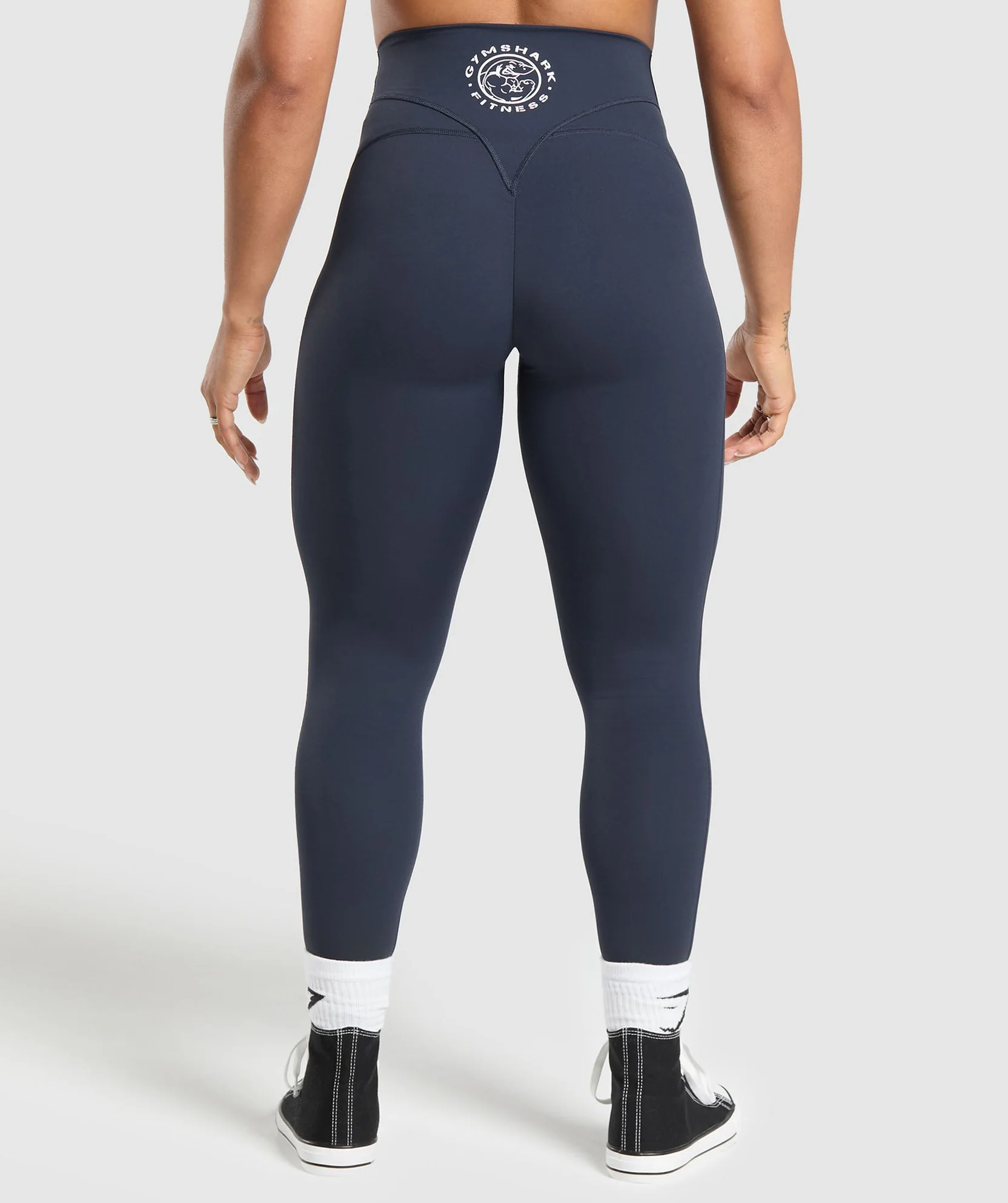LEGACY REGULAR LEGGINGS Heavy Blue // GYMSHARK - Image 2
