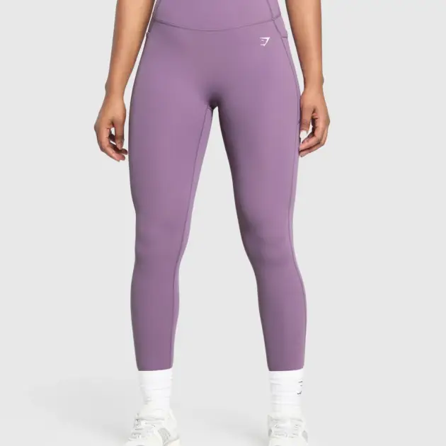LIFTING POCKET LEGGINGS Mood Purple // GYMSHARK