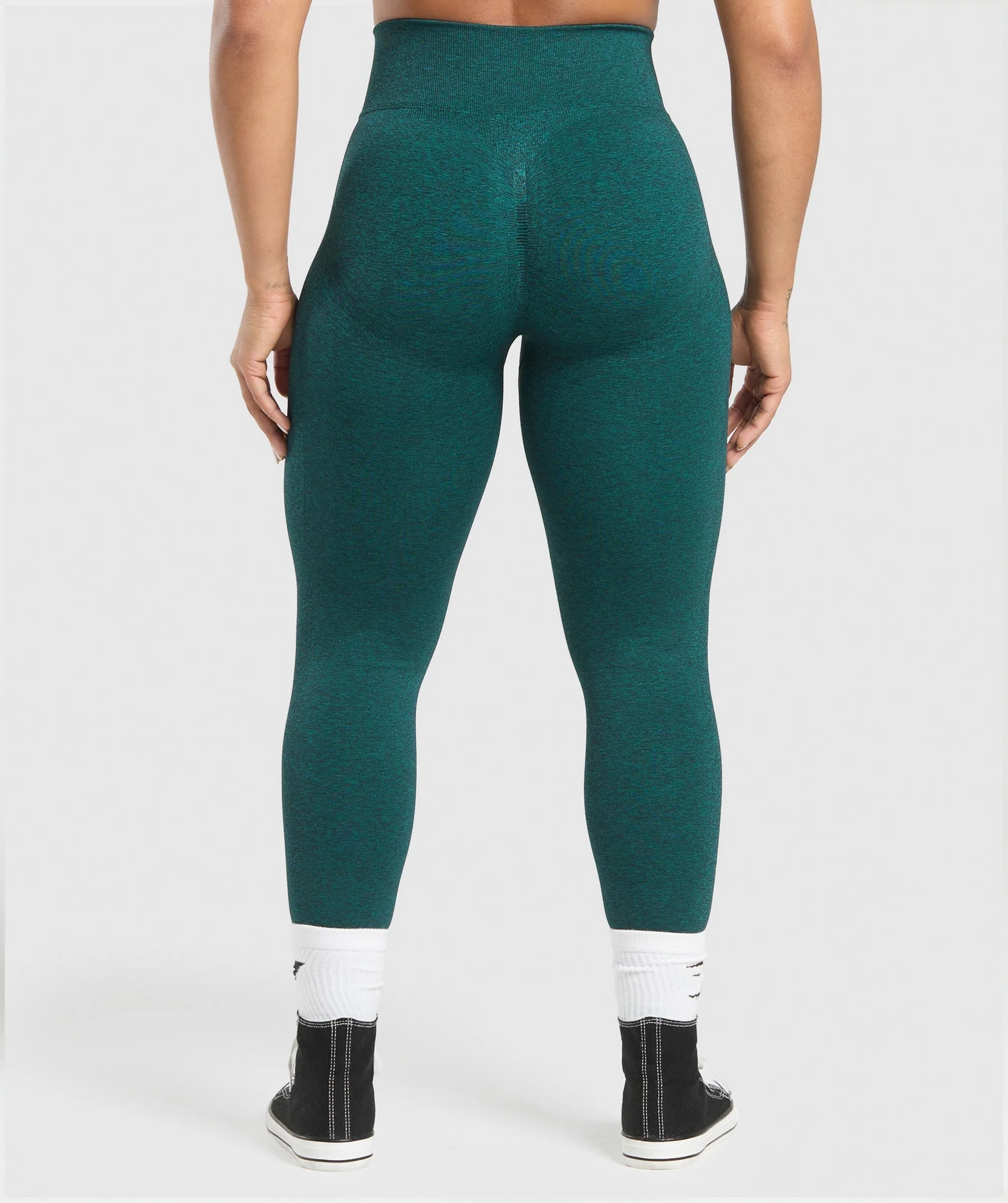 LIFT SEAMLESS LEGGINGS Functional Teal // GYMSHARK - Image 2