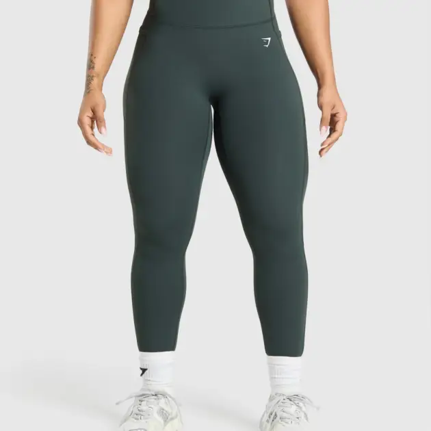 LIFTING POCKET LEGGINGS Darkest Teal // GYMSHARK