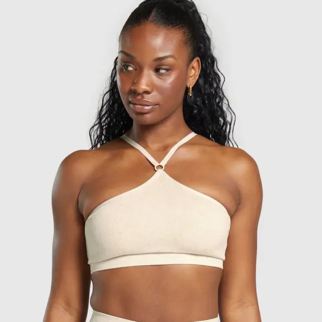 ADAPT FLECK SEAMLESS HALTERNECK BRALETTE // GYMSHARK