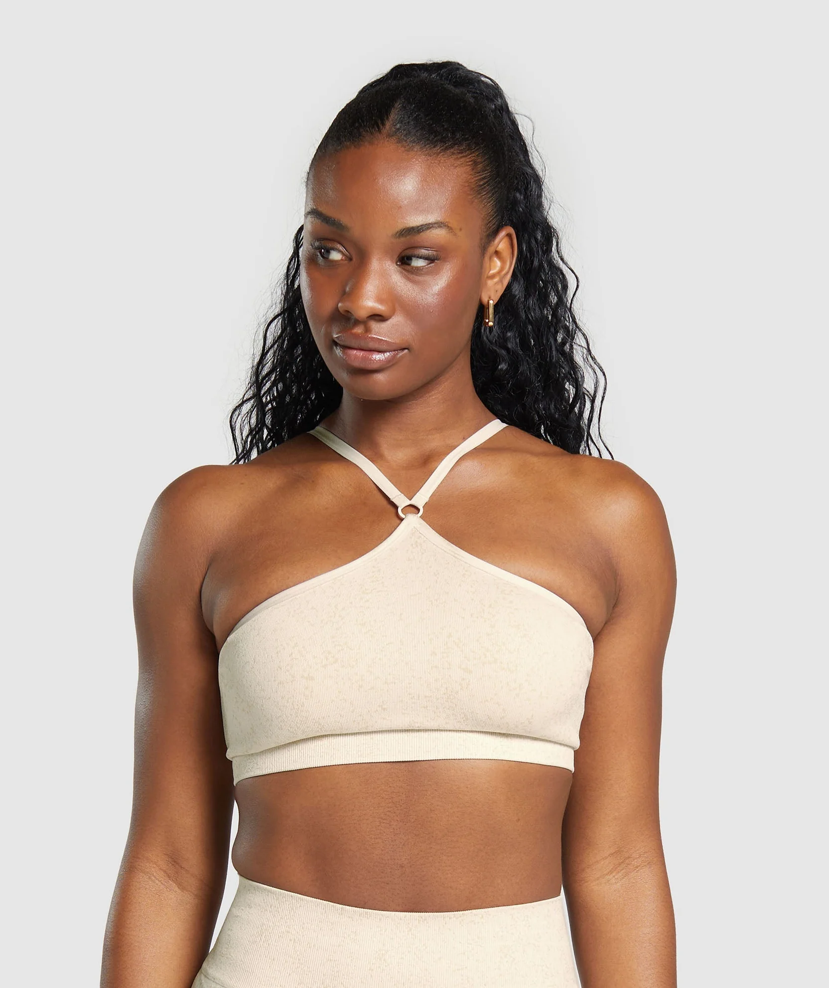 ADAPT FLECK SEAMLESS HALTERNECK BRALETTE // GYMSHARK