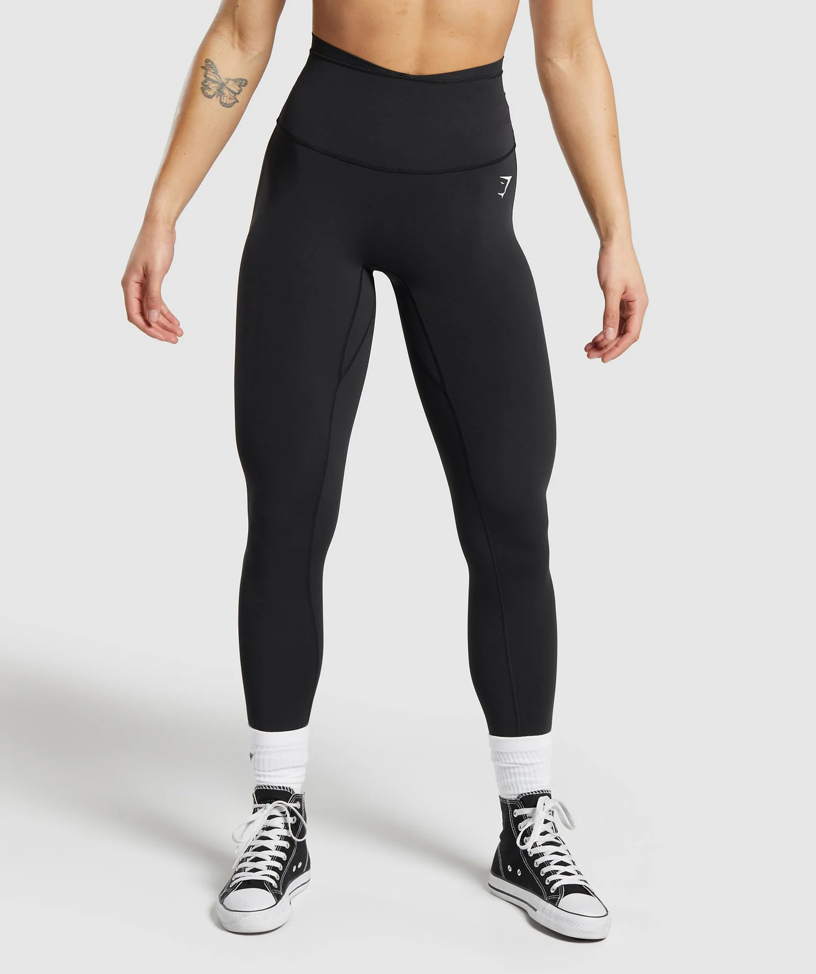 MESH WAISTBAND LEGGINGS // GYMSHARK