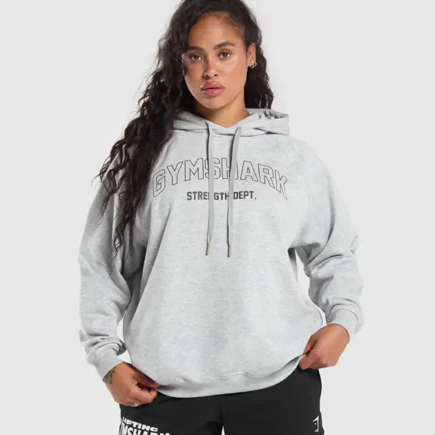 STRENGTH DEPARTMENT OVERSIZED HOODIE // GYMSHARK