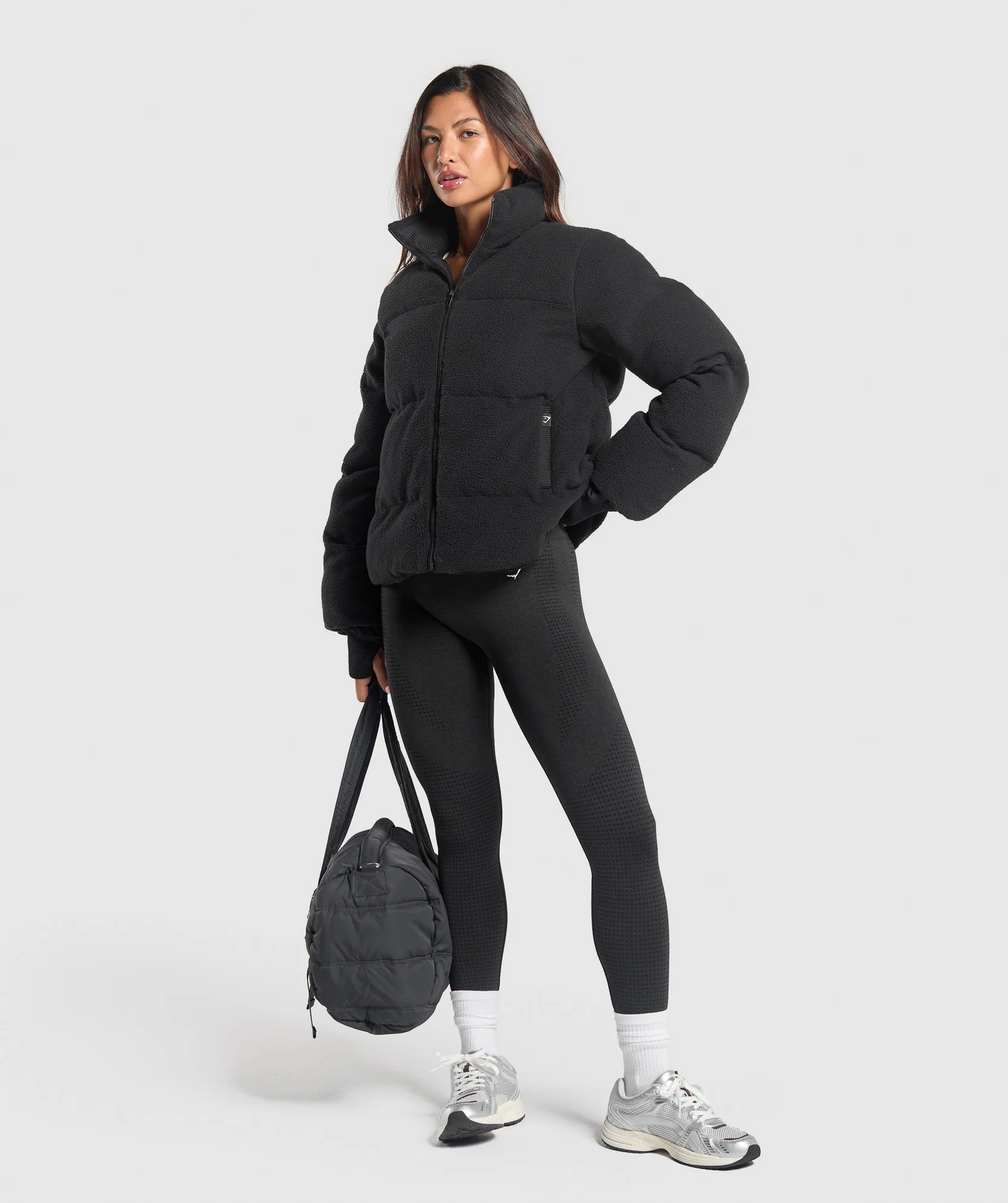 SHERPA PUFFER JACKET // GYMSHARK - Image 3