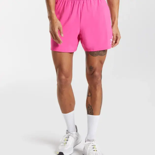 ARRIVAL 5" SHORTS Bright Fuchsia // GYMSHARK