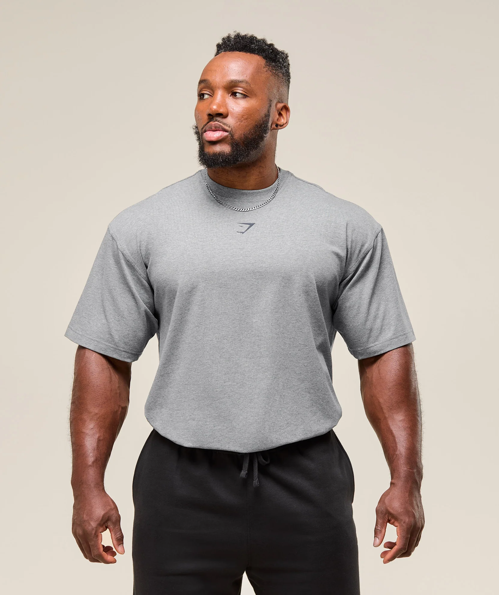 POWER T-SHIRT Heavy Blue // GYMSHARK - Image 2