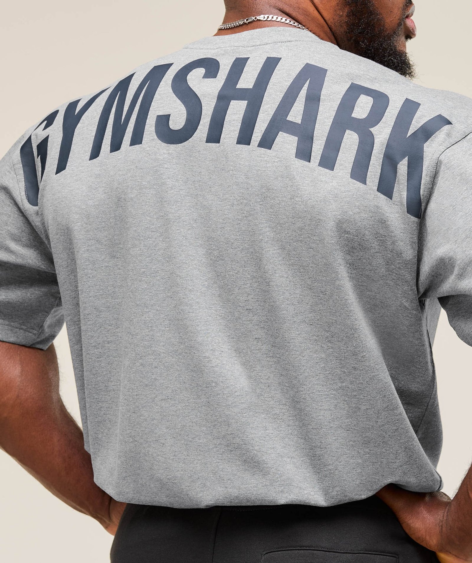 POWER T-SHIRT Heavy Blue // GYMSHARK - Image 3