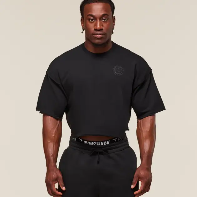 LEGACY CROPPED SHORT SLEEVE CREW // GYMSHARK