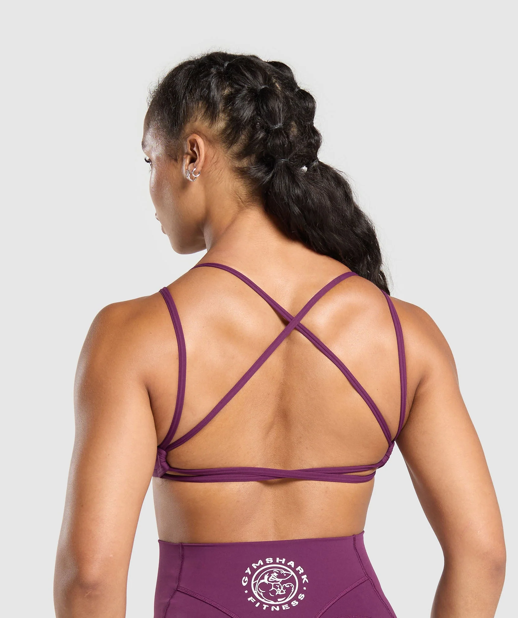 Legacy Bra Magenta Purple // GYMSHARK - Image 2