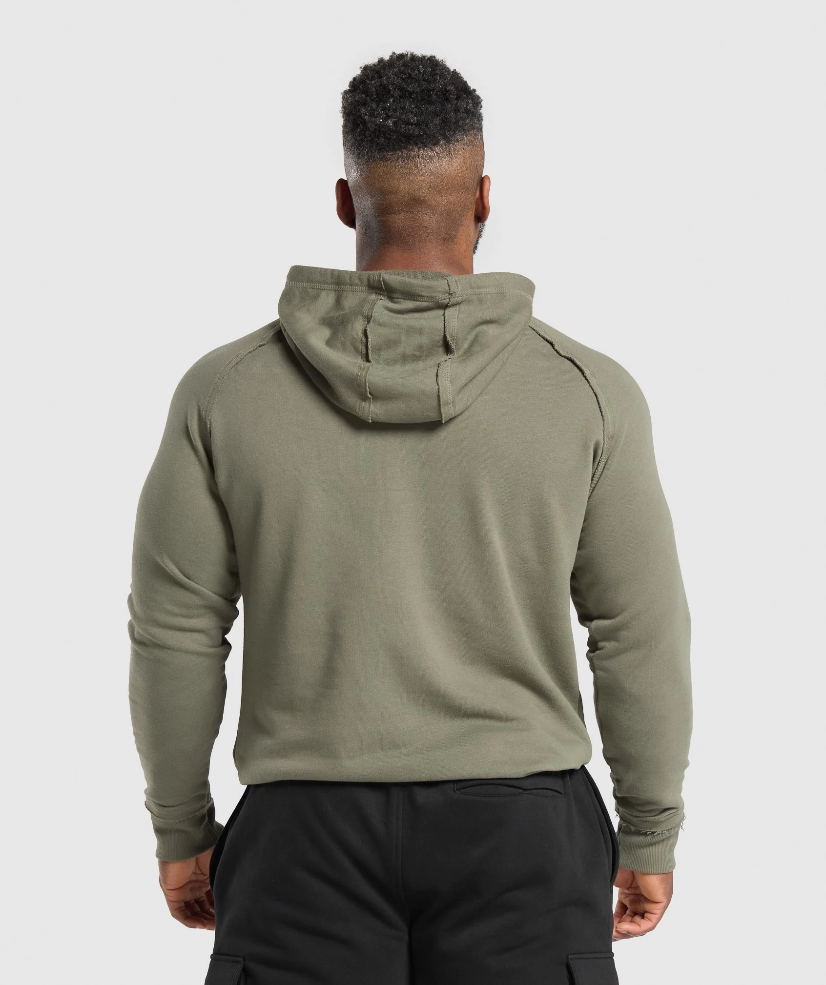 Legacy Hoodie Base Green // GYMSHARK - Image 2