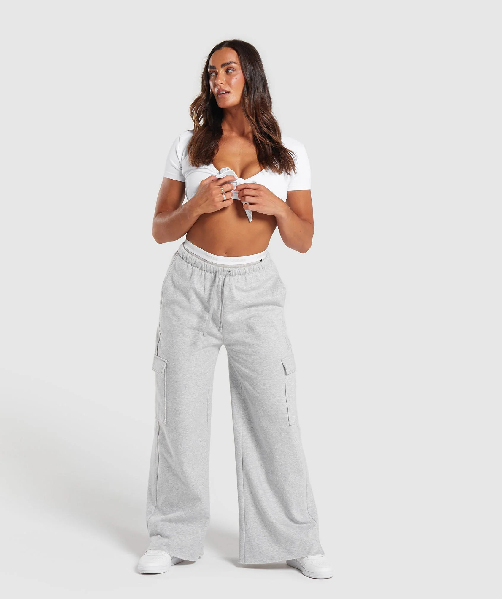 Fleece Cargo Pants // GYMSHARK - Image 4
