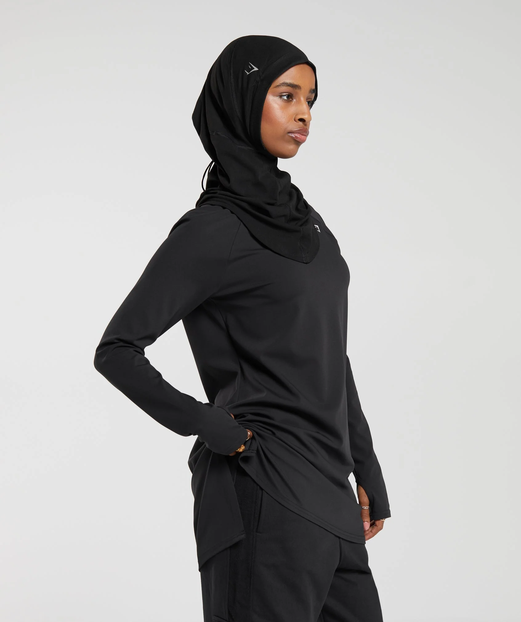 Long Line Long Sleeve Top // GYMSHARK - Image 2