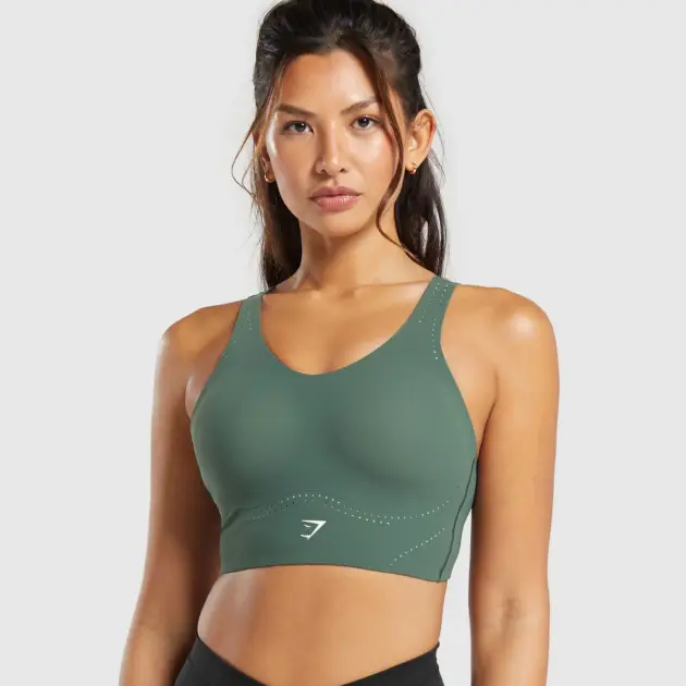 Longline Crossback Sports Bra // GYMSHARK