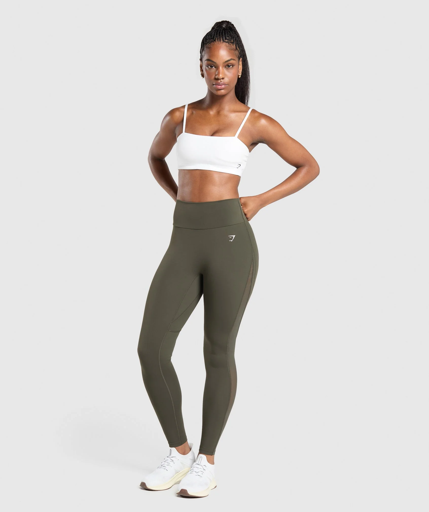 Mesh Placement Leggings // GYMSHARK - Image 3