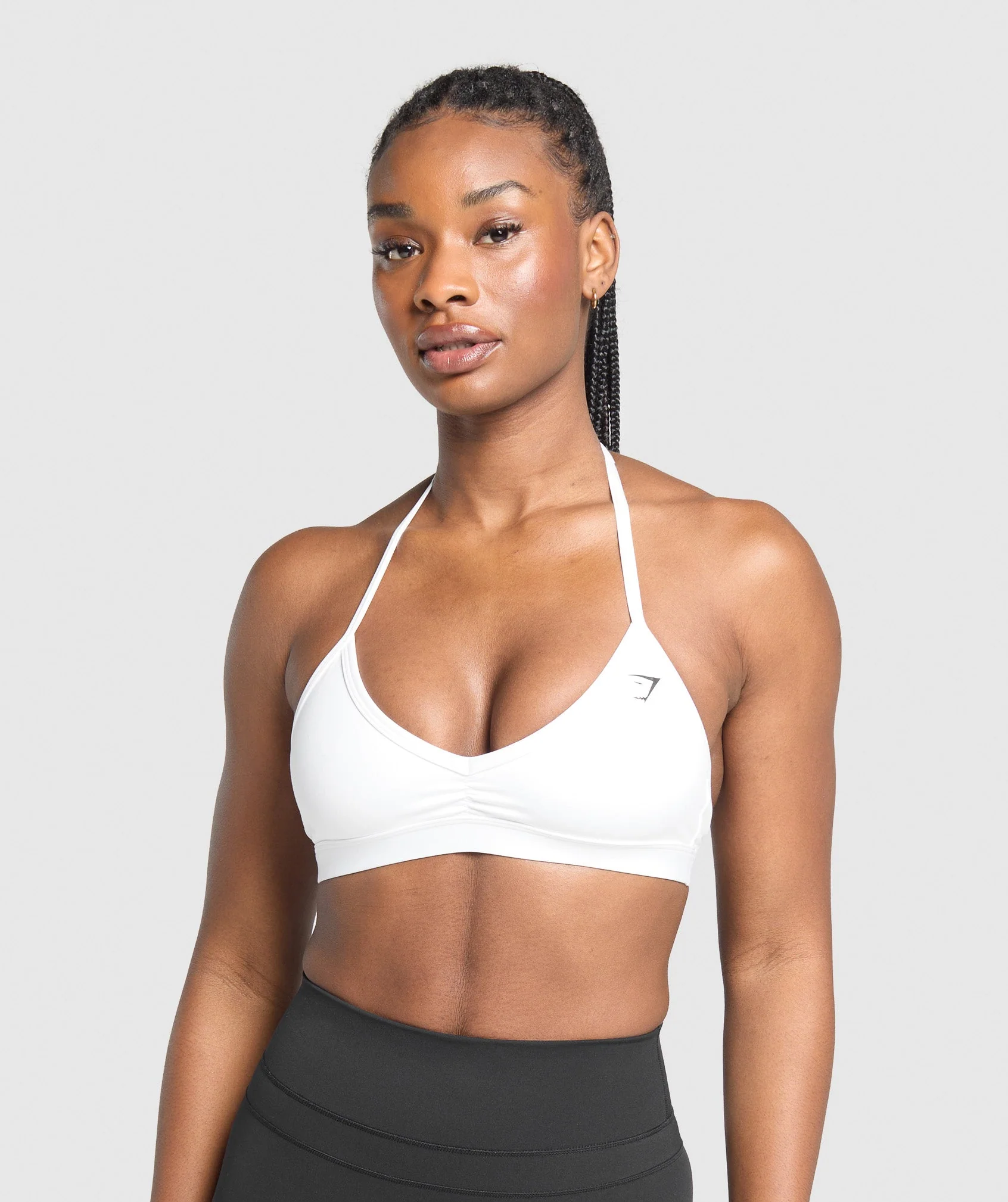 Minimal Halterneck Sports Bra // GYMSHARK