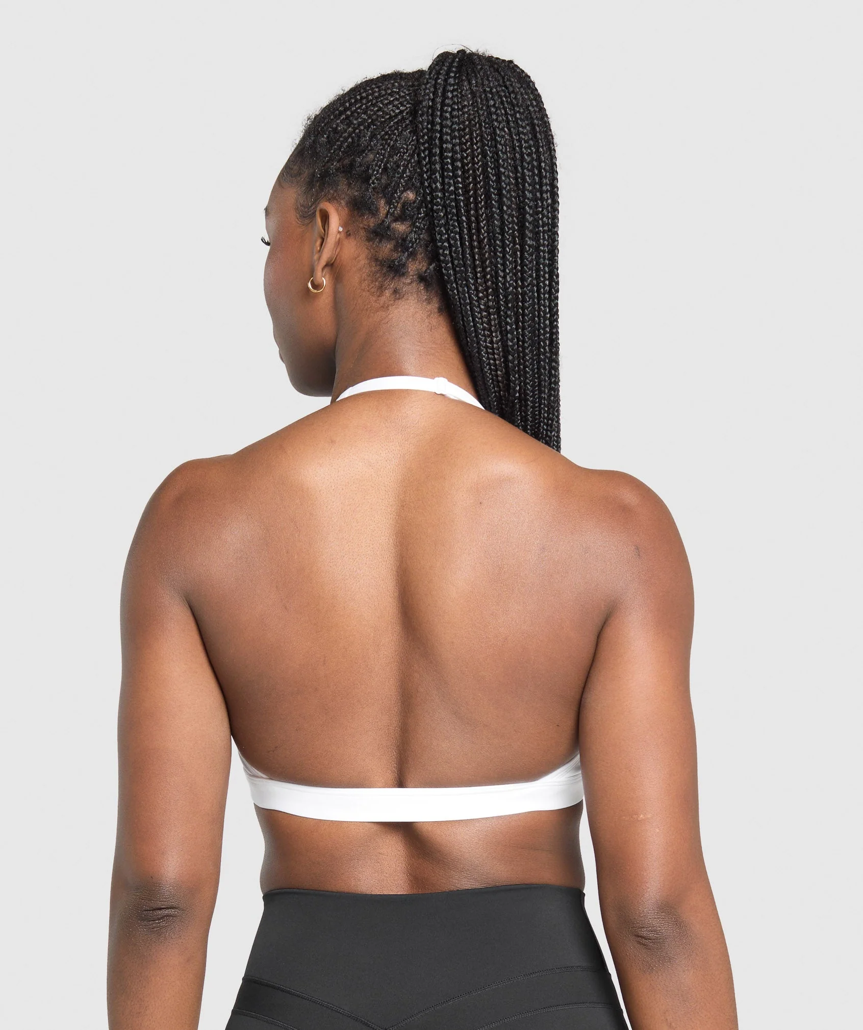 Minimal Halterneck Sports Bra // GYMSHARK - Image 2