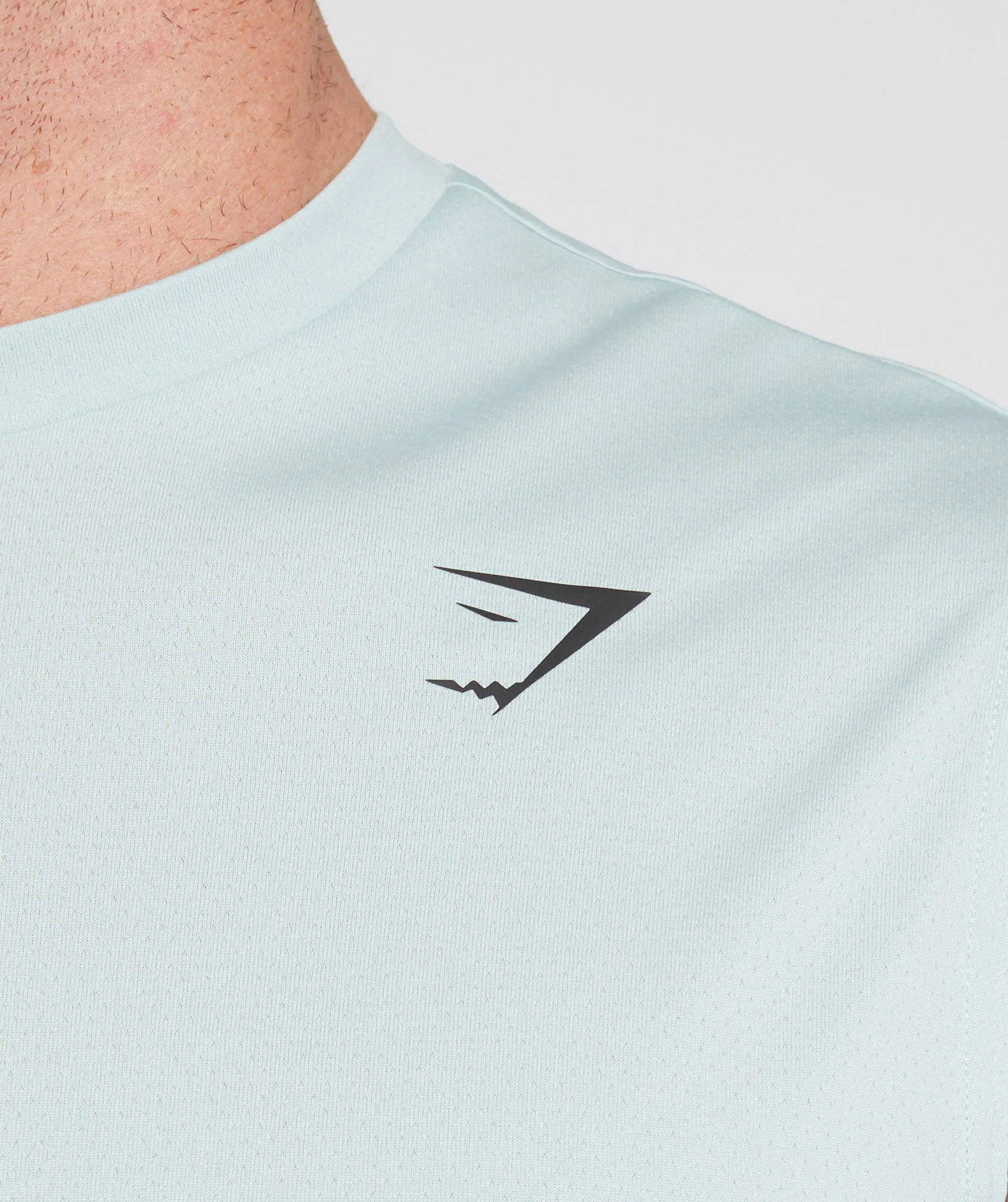 Oversized Performance Tank Cool Blue // GYMSHARK - Image 3