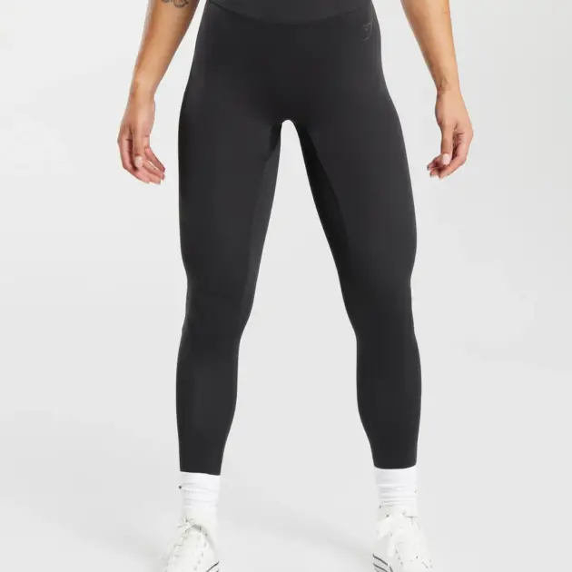 Power Regular Leggings Black  // GYMSHARK