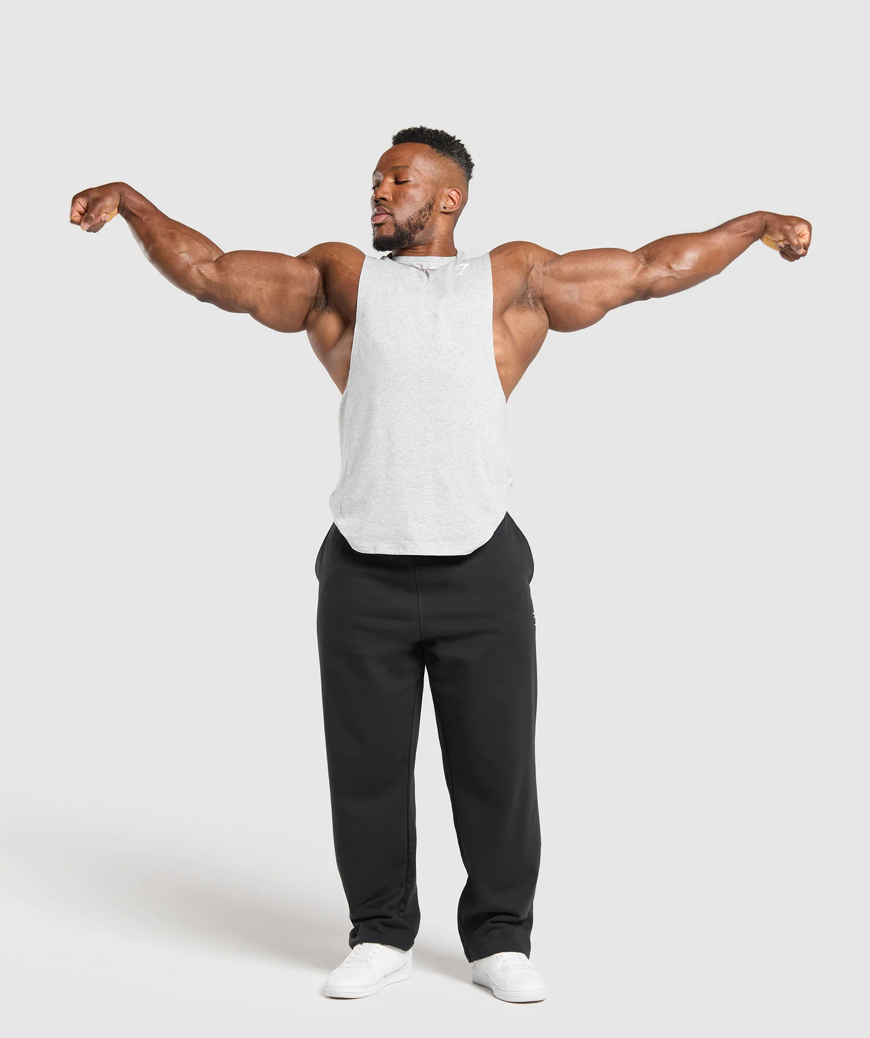 React Drop Arm Tank // GYMSHARK - Image 4