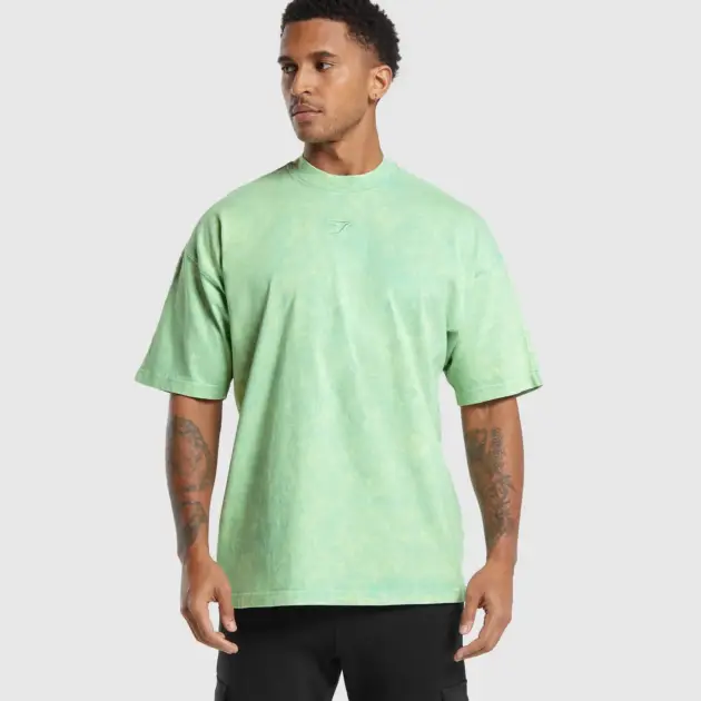 Rest Day Washed T-Shirt // GYMSHARK