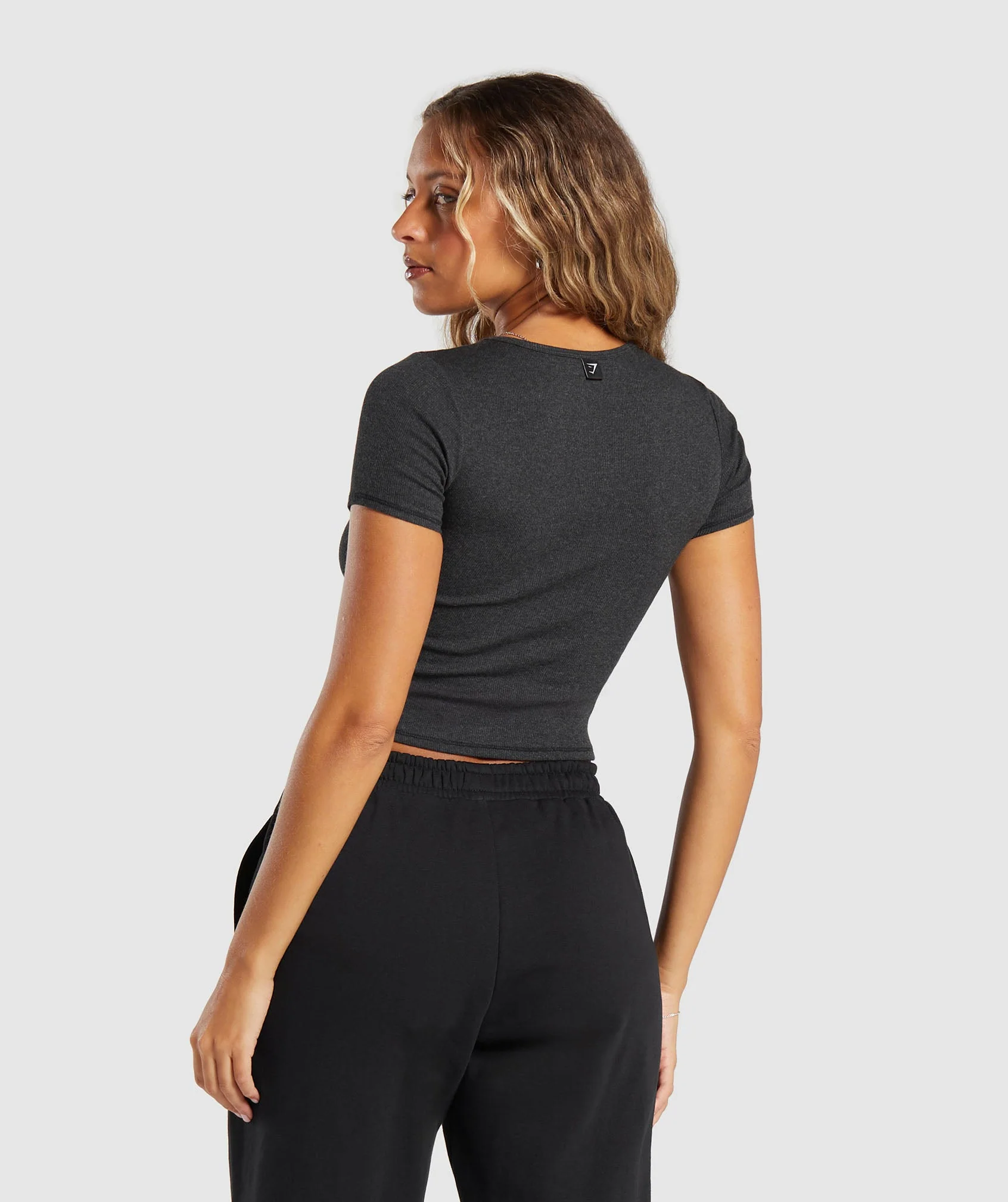 Rib T-Shirt // GYMSHARK - Image 2